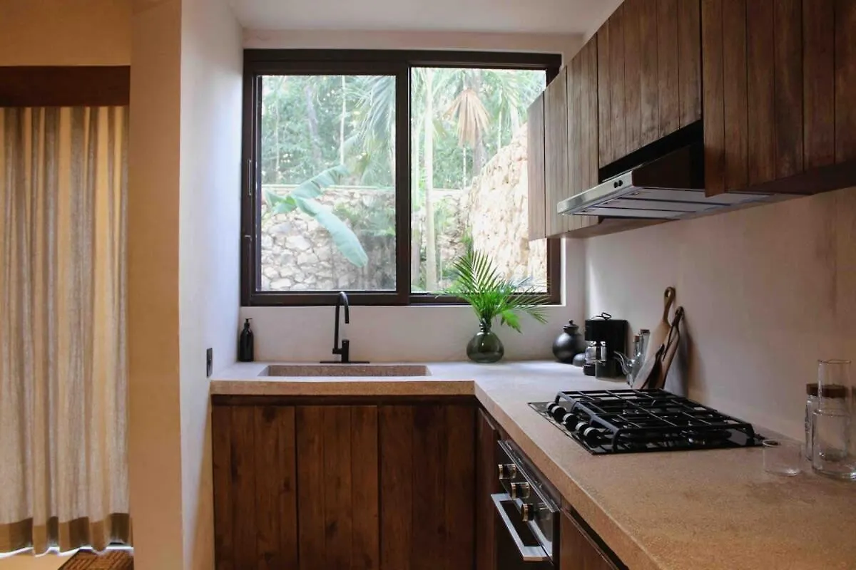 Prázdninový dům Boho Organic 3Br Villa, Gated Community, Rooftop Tulum Mexiko