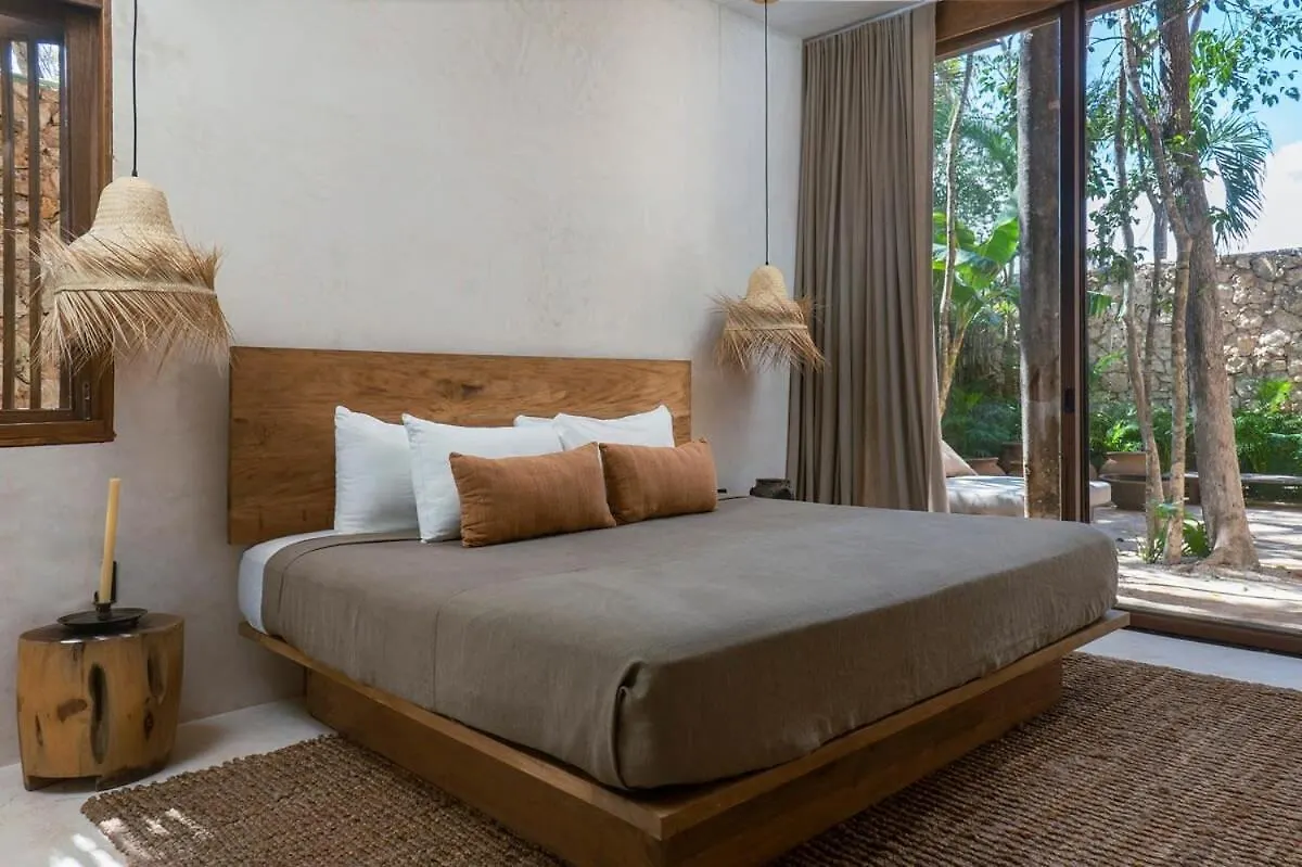 Prázdninový dům Boho Organic 3Br Villa, Gated Community, Rooftop Tulum Mexiko