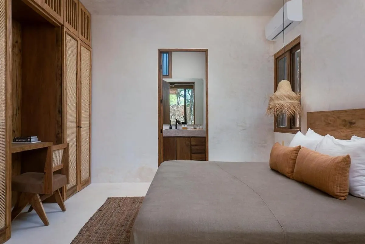 Prázdninový dům Boho Organic 3Br Villa, Gated Community, Rooftop Tulum