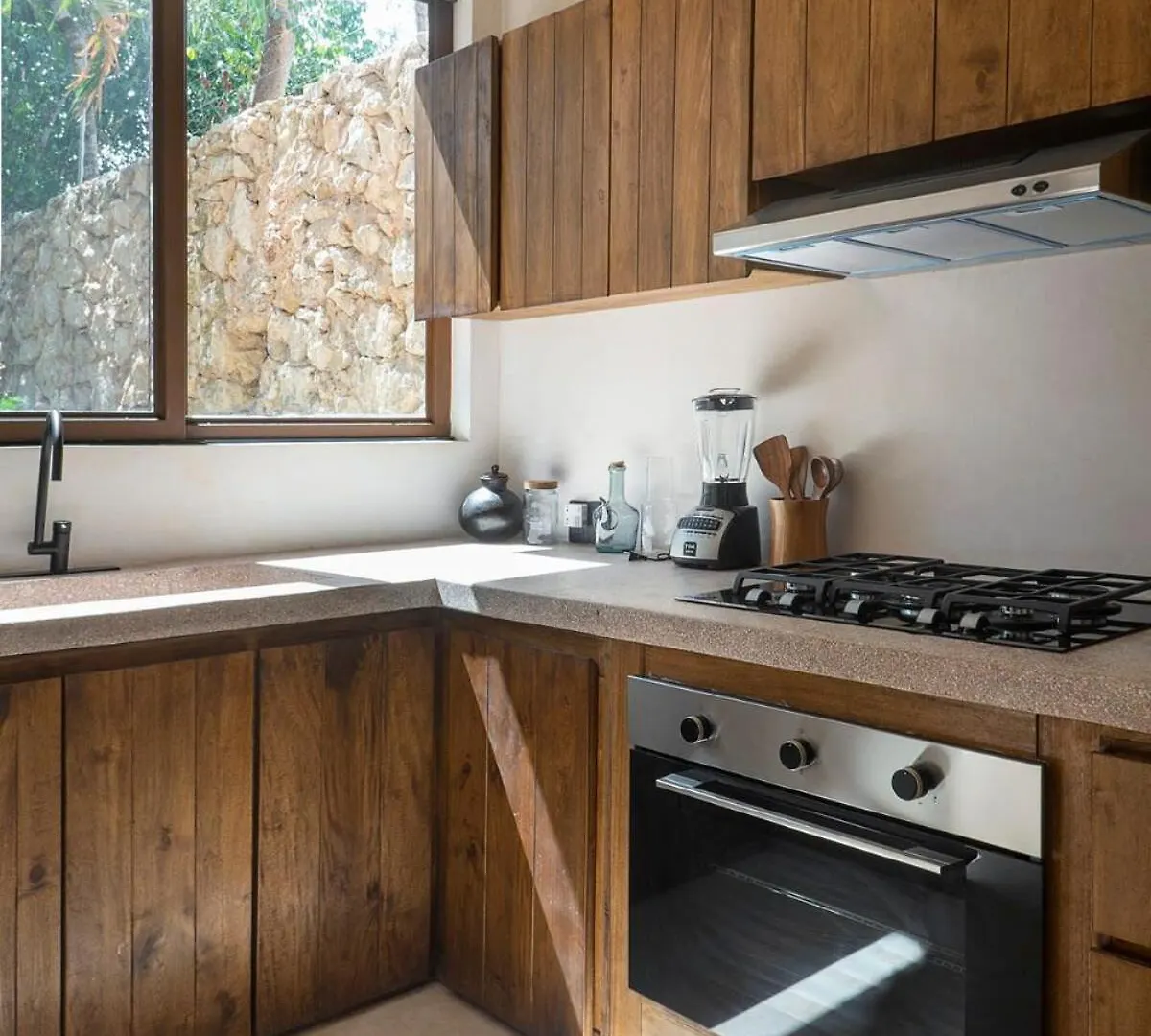Boho Organic 3Br Villa, Gated Community, Rooftop Tulum Prázdninový dům