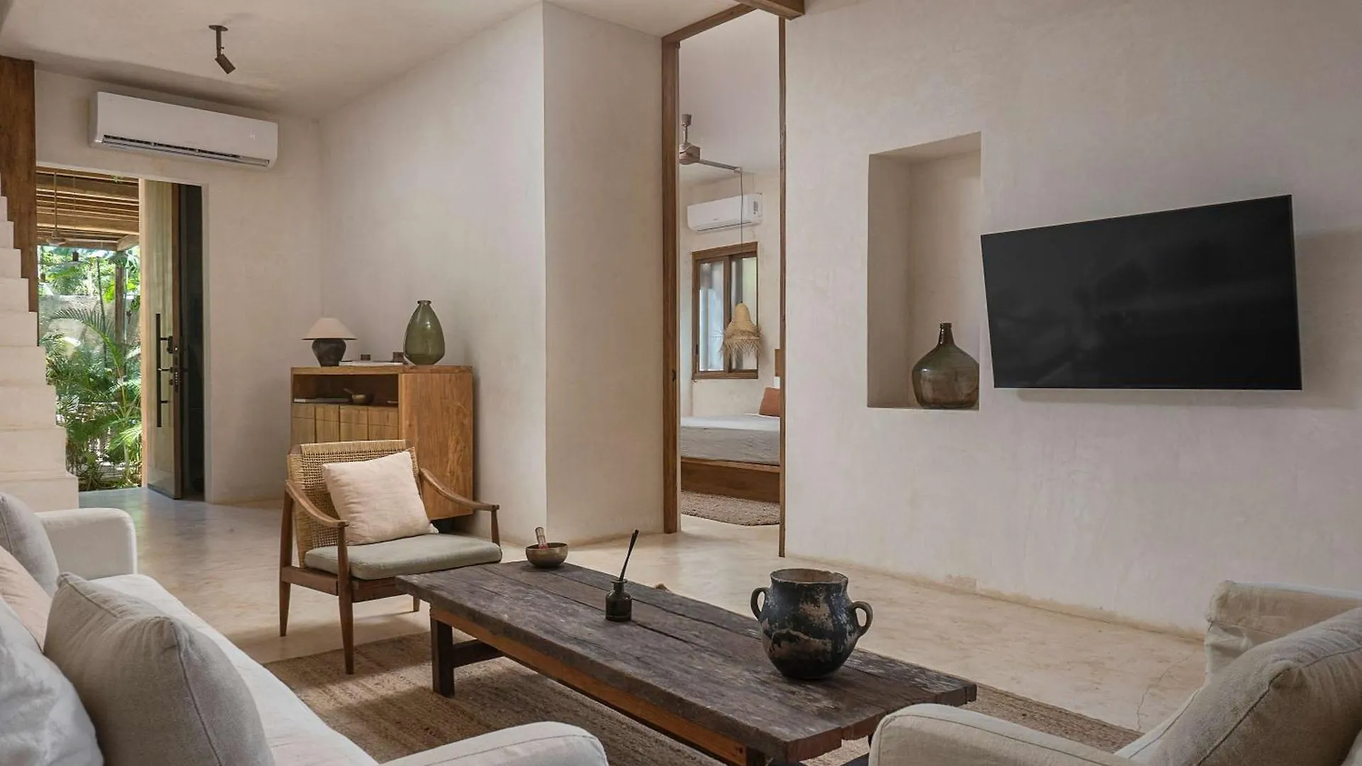 Boho Organic 3Br Villa, Gated Community, Rooftop Tulum Mexiko