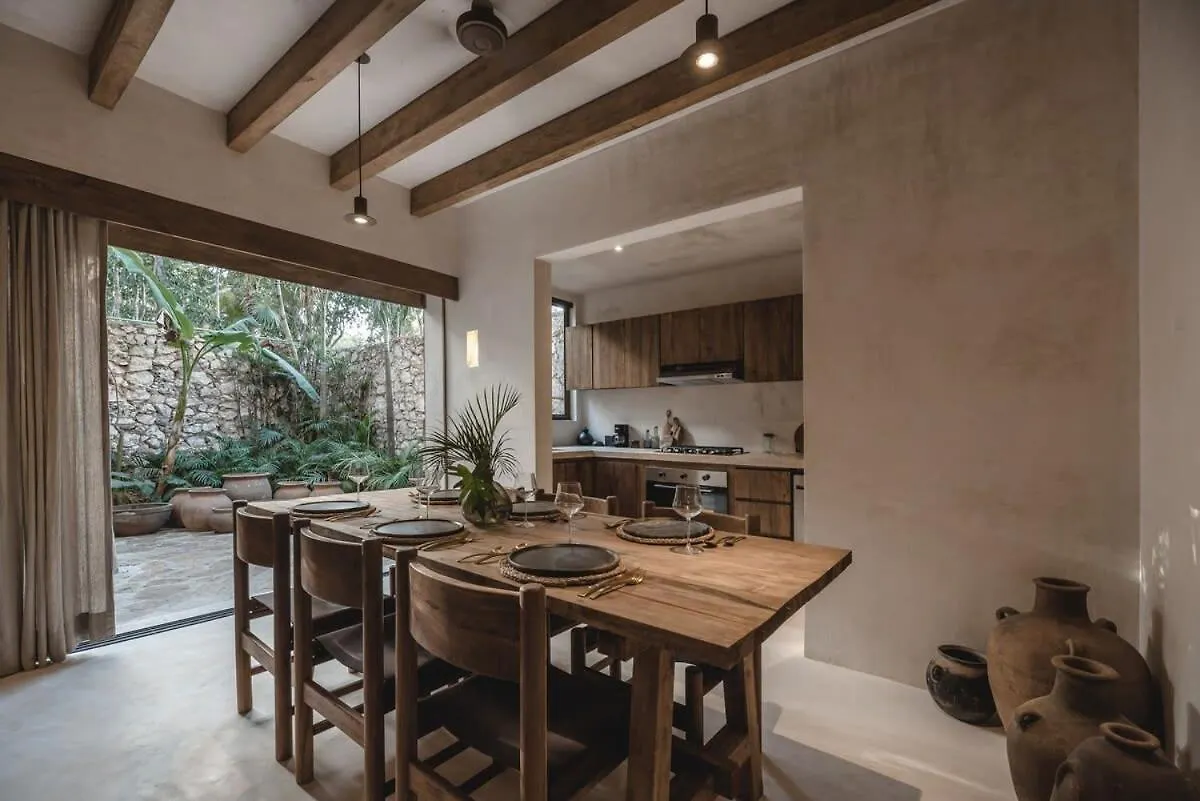Сasa de vacaciones Boho Organic 3Br Villa, Gated Community, Rooftop Tulum