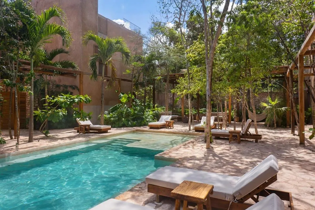 Сasa de vacaciones Boho Organic 3Br Villa, Gated Community, Rooftop Tulum