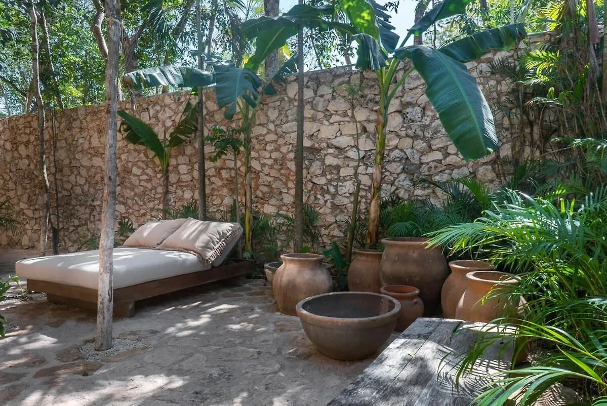 Boho Organic 3Br Villa, Gated Community, Rooftop Tulum Сasa de vacaciones